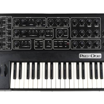 Sequential Circuits Pro One Analog Synthesizer (J-Wire Keybed - CPU + MIDI Upgrades)