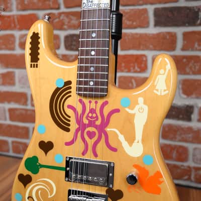 Fender Custom Shop The Disaffected Stratocaster #8 of 8 Natural with Custom Artwork by Ryan McGinness 2003 w/OHSC image 14