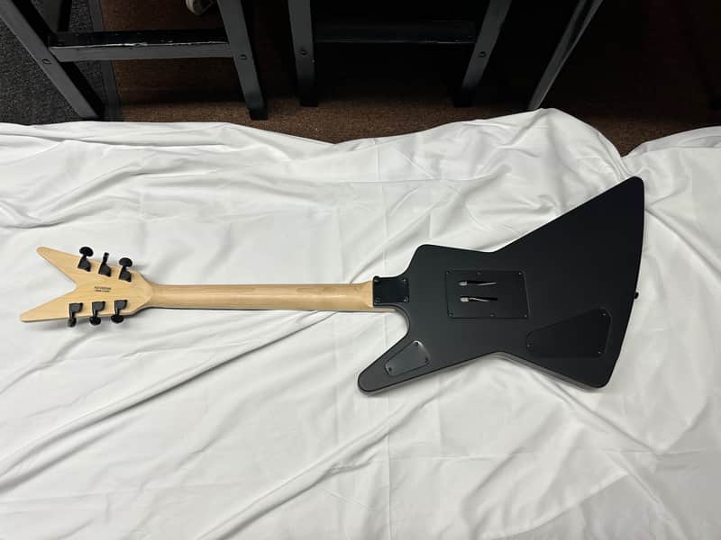 DEAN ZX F Floyd Rose tremolo Black Satin electric GUITAR NEW Blem