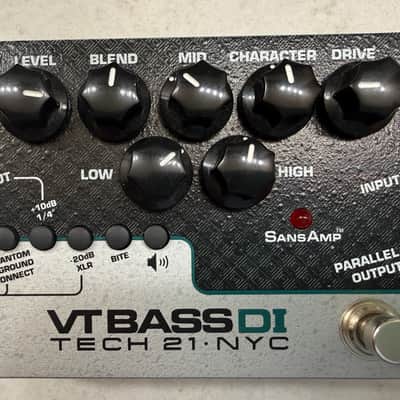Tech 21 Sansamp VT Bass DI pedal image 1