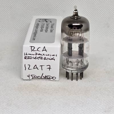 RCA 12AT7 Black Plate Perfectly Balanced Single NOS ECC81
