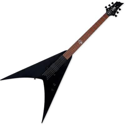ESP LTD HEX-200 Nergal Electric Guitar Black Satin B-Stock image 2
