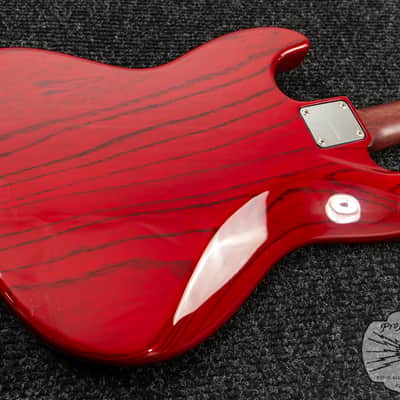 Momose MJ2-PH Jazz Bass – Purpleheart Neck – Burner Ash – MIJ image 7