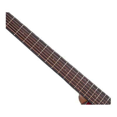 Ovation Celebrity Elite CE44-RR A/E Guitar - Ruby Red - Open Box image 3