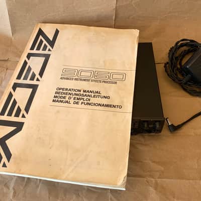 Zoom 9050 Advanced Instrument Effects Processor 90s VGC with p/s and Users Manual image 15