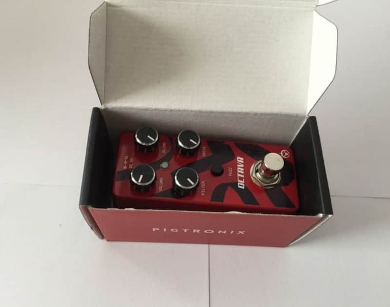Pigtronix Octava V2 Octave Fuzz/Distortion Pedal w/ Original box & paperwork image 1