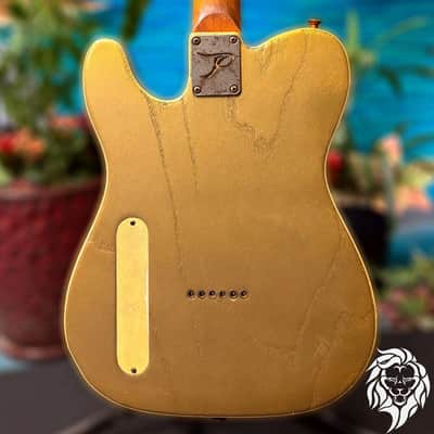 Palir Titan C4 Gold Top Blue Paisley Guard 41256 image 2
