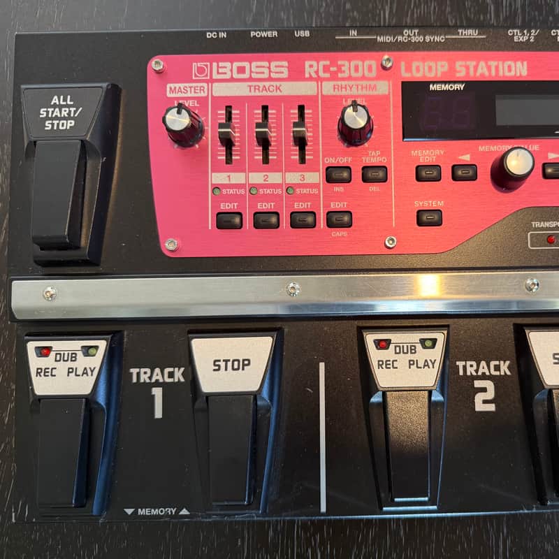 Boss RC-300 Loop Station with original MANUAL and power supply image 1