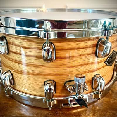 Tama Starclassic 14x7” Bubinga/Birch Snare Drum with Upgraded Tama Dual Strainer System image 8