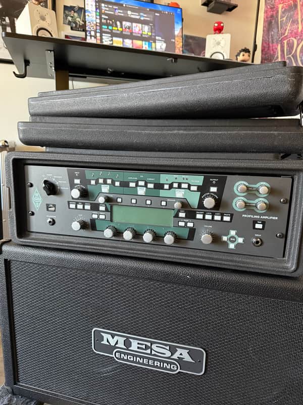 Kemper Powered Profiler Rack with Remote/Protective Case/ Drop Pedal and Power Supply image 1
