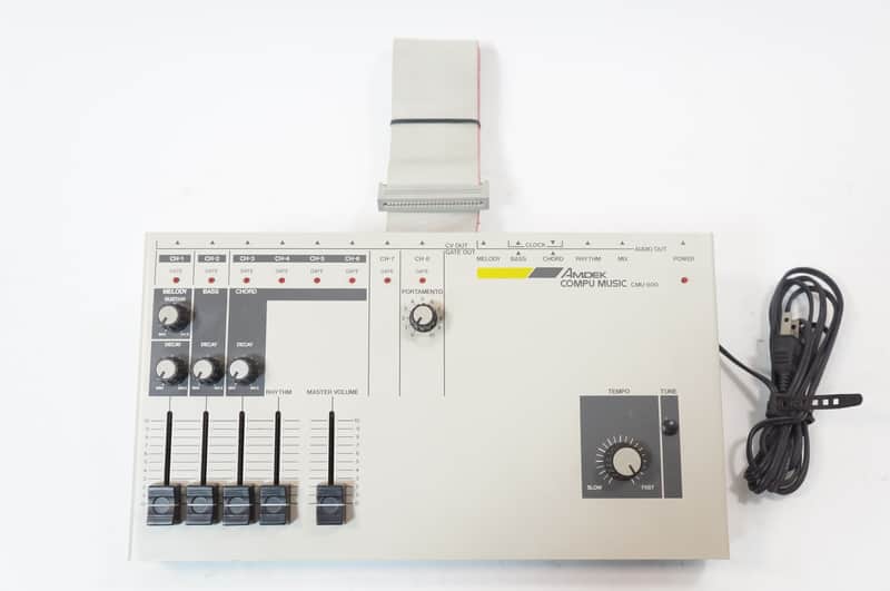 [SALE Ends July 31] AMDEK CMU-800 COMPU MUSIC Analog Synthesizer Drum Machine CV/GATE Roland image 1
