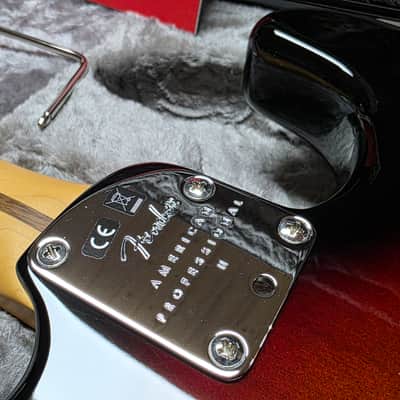 Fender American Professional II Stratocaster BRAND NEW LEFT HAND 75th Anniversary 2021 3-Tone Sunburst Rosewood USA Lefty Handed Strat LH Guitar image 6