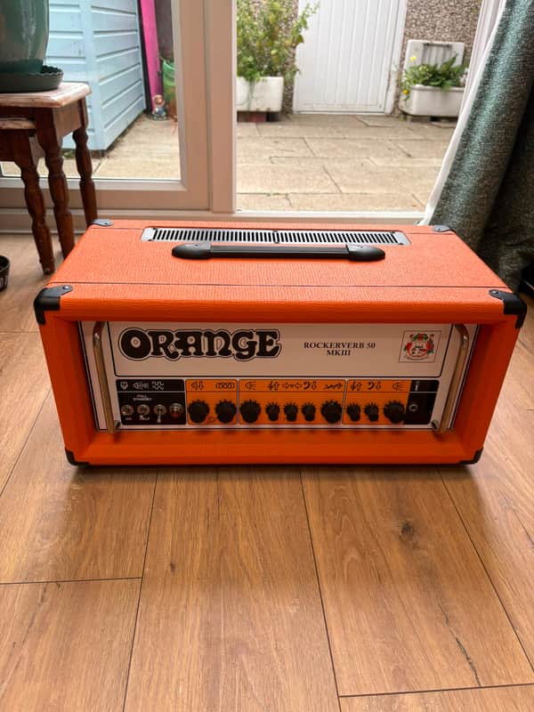 Orange Rockerverb 50 MK III 2-Channel 50-Watt Guitar Amp Head