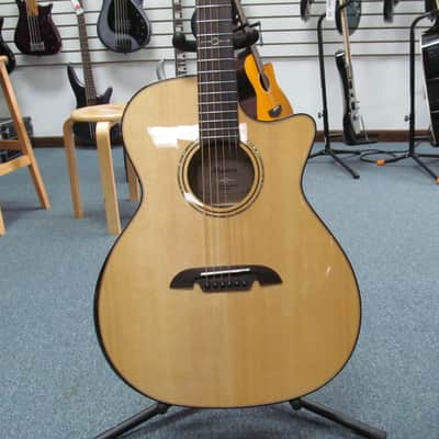 Alvarez AEG80ce Armrest Artist Elite Series Acoustic Electric Guitar - Natural image 1