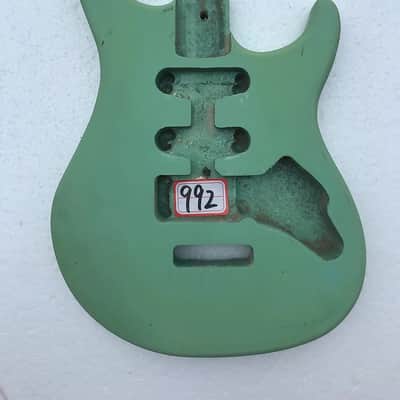 Green SSH Stratocaster Strat Style Guitar Basswood Body image 1