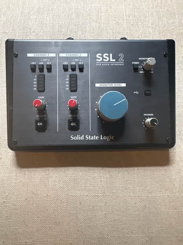 Solid State Logic SSL2 MKII USB Audio Interface 2024 - Present - Black image 1