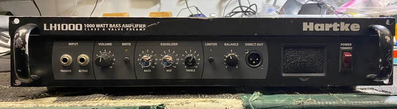 Hartke LH1000 - 1000 Watt Bass Head image 1