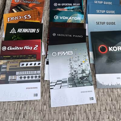 Native Instruments Kore + guitar rig + komplete 4 software 00s Silver image 9