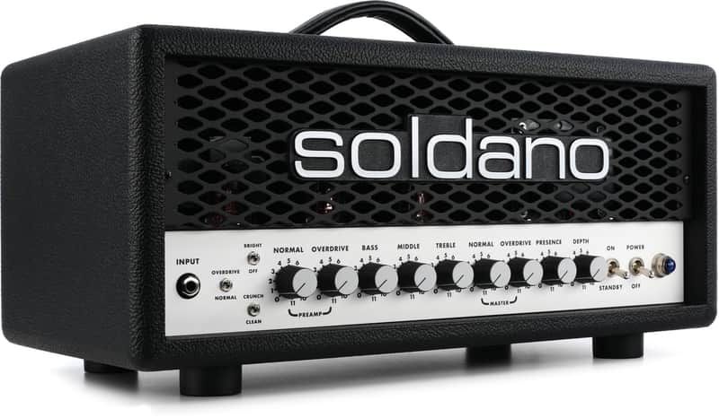 Soldano SLO-30 Super Lead Overdrive 30-watt Tube Head - Metal Grille image 1
