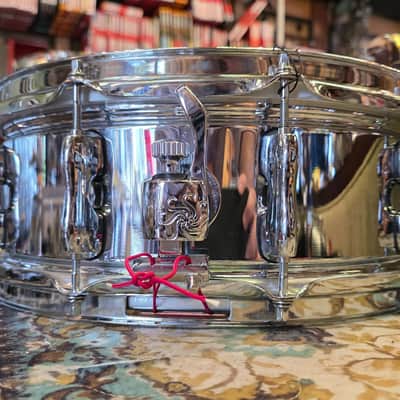 Used Sakae 14 x 5.5" Aluminum Snare Drum / SDM1455AL image 2