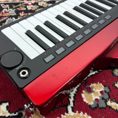 Korg RK-100S Keytar 37-Key Shoulder Synthesizer MIDI Controller Red MMT Engine image 9