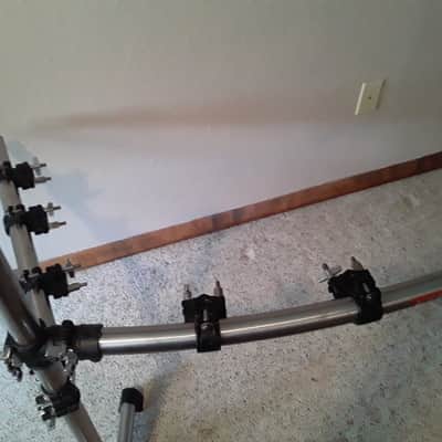 Tama *Stainless Steel* Curved Drum Rack with Extra Clamps image 4