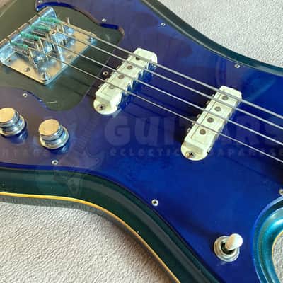 GUYATONE EB-9 'SHARP 5' BASS VINTAGE 1960s ALL ORIGINAL w/OHSC image 23