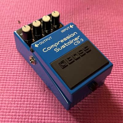 Boss CS-3 Compression Sustainer (Silver Label) 1997 - Present - Blue image 3