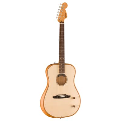Fender Highway Series Dreadnought Acoustic/Electric Guitar - Natural image 1