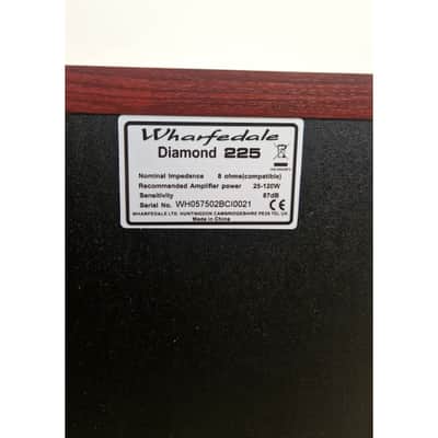 Wharfedale Diamond 225 - Hi-Fi Speakers - Walnut - Excellent w/ Original Box image 11