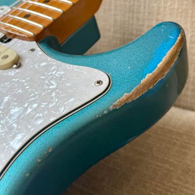 Friedman Vintage S 2025 - Heavy Relic Turquoise Sparkle image 14