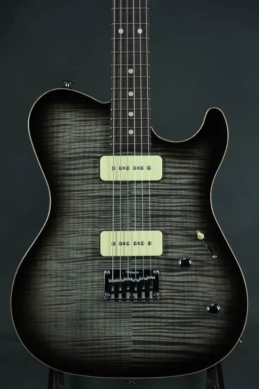 Melancon P-90 Artist - Charcoal Burst image 1