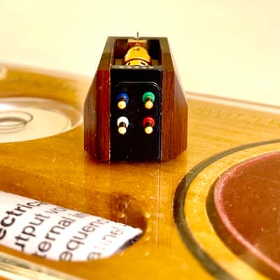 Benz Micro Ruby-Z MC Cartridge, Zebra wood, Line-contact diamond, Boron Cantilever, like new condition image 9