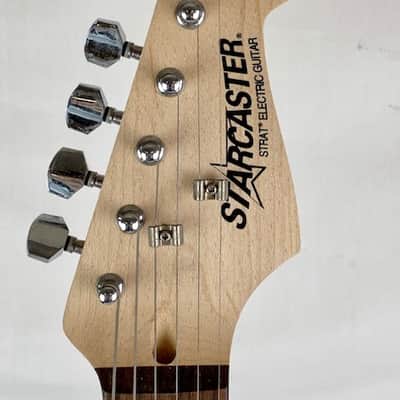 Fender Starcaster 2003 Black Made in China image 4