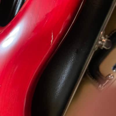 SIGNED by Rudy Sarzo Peavey Rudy Sarzo Bass 1980s Red With Case image 4