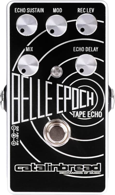 Catalinbread Belle Epoch Tape Echo, Black and Silver, (CAT BELLEEPOCH) image 1