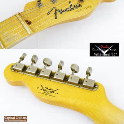 Fender Custom Shop Wildwood "10" '52 Relic Telecaster 2011 Faded Nocaster Blonde image 3