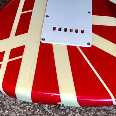 1980’s Vester Evh style Stage series shredder style electric guitar made in japan Strat head  1980’s image 10