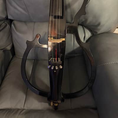 Cecilio CECO-2BK Electric Cello with Ebony Fittings Style 2 image 1