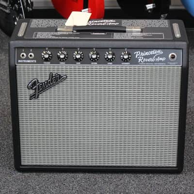Fender '65 Princeton Reverb Reissue 12-Watt 1x10" Guitar Combo 2008 - Present - Black image 1