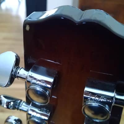 Hamer Artist Korina P90 Semi-Hollow Electric Guitar JazzBurst image 16