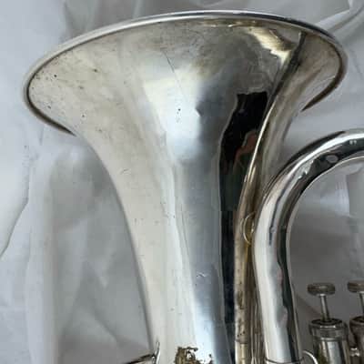 Yamaha YEP-201S Standard Euphonium 2010s - Silver-Plated image 15