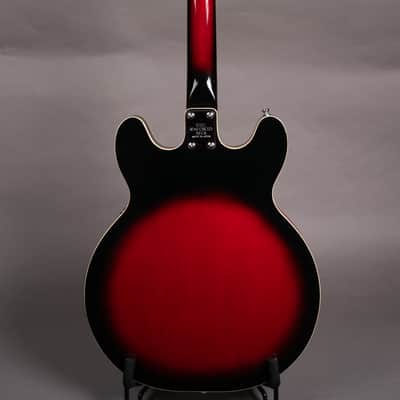 Univox Coily Semi Hollow 335-Style Guitar Made In Japan Vintage - Burst image 7