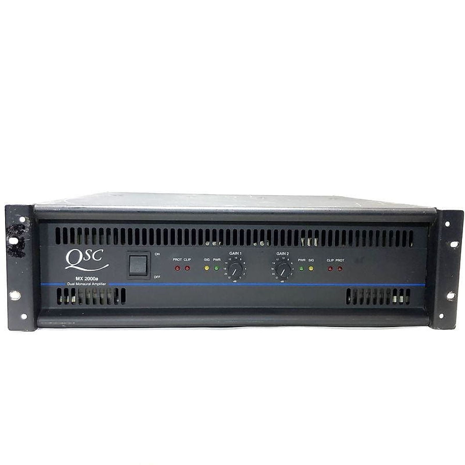 QSC　業務用　パワーアンプ　MX2000A　動作品 QSC MX2000a Dual Monaural Power Amplifier | Reverb
