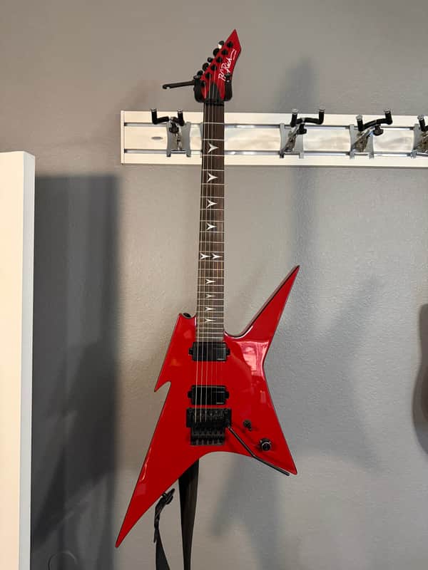 B.C. Rich Ironbird MK2 Erik Rutan Signature - Rutan Red, Floyd Rose