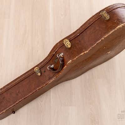 1969 Gibson Super 400 CES Vintage Archtop Electric Guitar Natural w/ T Tops & 1950s Lifton Case image 24