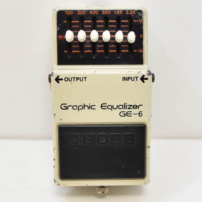 Boss GE-6 Graphic Equalizer