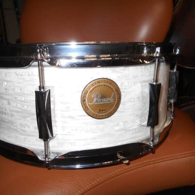 Pearl Pearl Limited Edition SST Birch 14x5.5 Snare drum Marine Pearl image 1