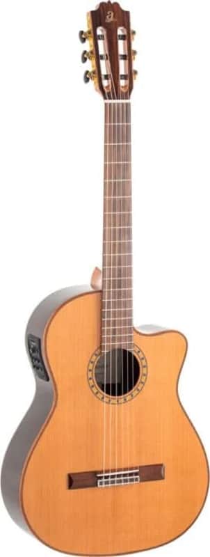 Admira Crossover cutaway electrified classical guitar with solid cedar top, Electrified series image 1