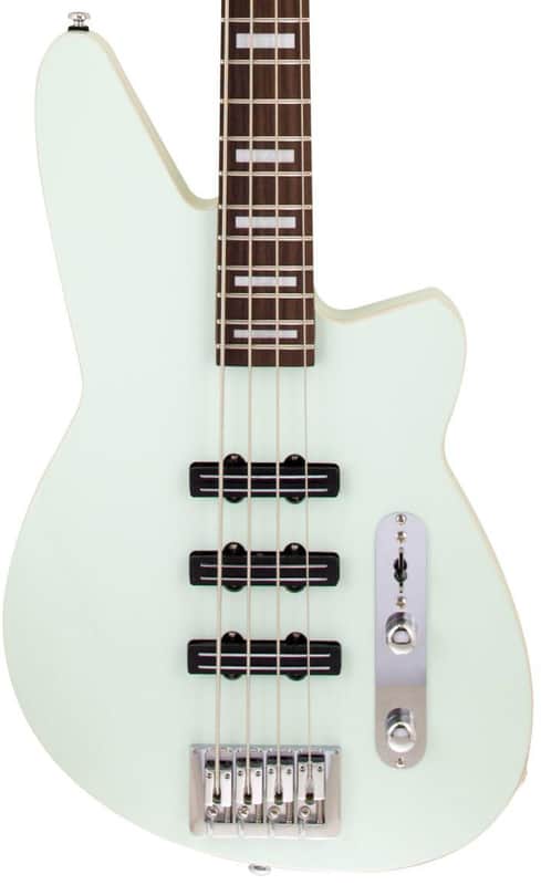 Reverend Triad 4-string Bass Guitar - Iconic Blue with Rosewood Fingerboard image 1